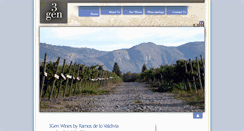 Desktop Screenshot of 3genwines.com